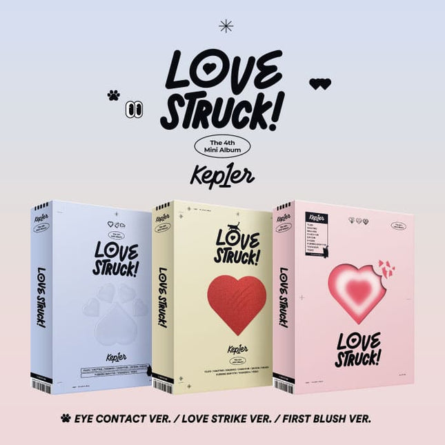 Kep1er - 4TH MINI ALBUM [LOVESTRUCK!] Kpop Album - Kpop Wholesale | Seoufly