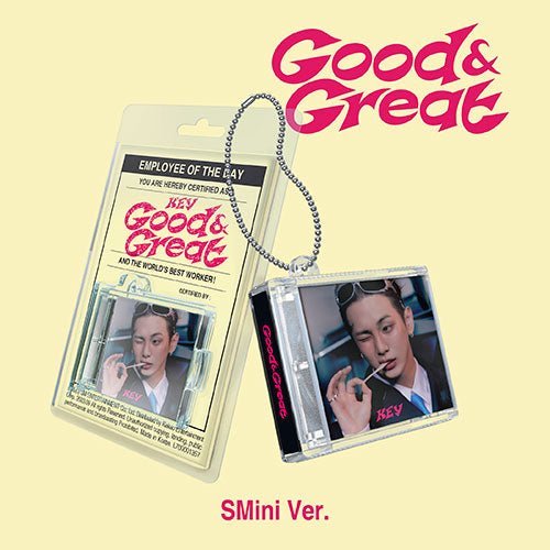 KEY - 2ND MINI ALBUM [Good & Great] SMini Ver. (SMART ALBUM) Kpop Album - Kpop Wholesale | Seoufly