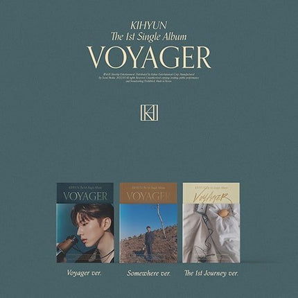 KIHYUN - VOYAGER [1ST SINGLE ALBUM] Kpop Album - Kpop Wholesale | Seoufly