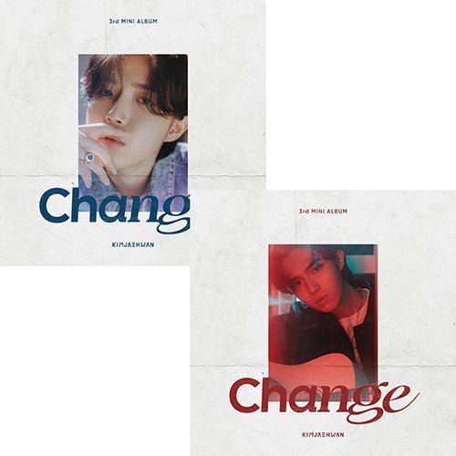KIM JAE HWAN - CHANGE [3RD MINI ALBUM] Kpop Album - Kpop Wholesale | Seoufly