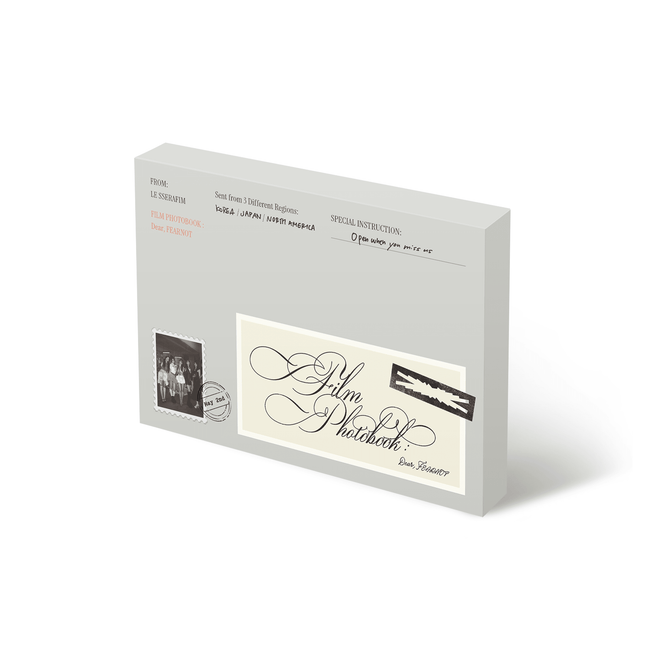 LE SSERAFIM - [FILM PHOTOBOOK : Dear, FEARNOT] - Baro7 Best Kpop Store