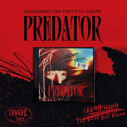 LEE GIKWANG - THE FIRST FULL ALBUM [PREDATOR] JEWEL Ver. Kpop Album - Kpop Wholesale | Seoufly