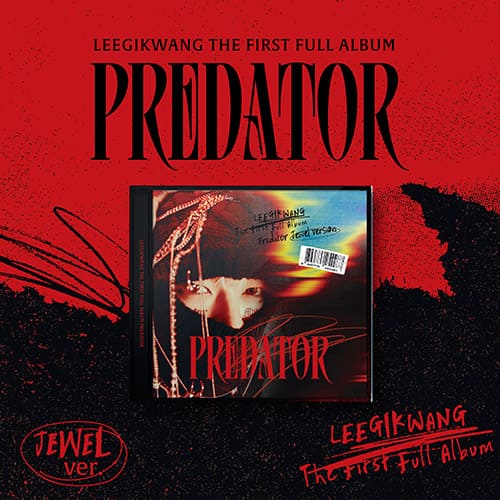LEE GIKWANG - THE FIRST FULL ALBUM [PREDATOR] JEWEL Ver. Kpop Album - Kpop Wholesale | Seoufly