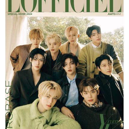 L'OFFICIEL - [2024, Winter Special Edition] - Cover : ZEROBASEONE TYPE D - Baro7 Best Kpop Store