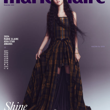 marie claire - [2024, November] - Cover  NewJeans HAERIN TYPE C