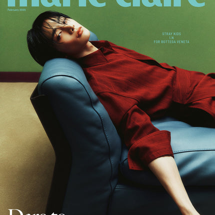 marie claire - [2025, February] - Cover : STRAY KIDS I.N TYPE A