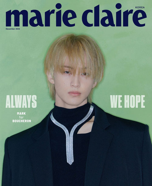 marie claire - [2024, December] - Cover : NCT MARK TYPE B