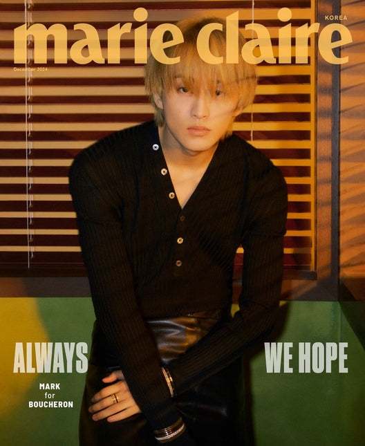 marie claire - [2024, December] - Cover : NCT MARK TYPE C