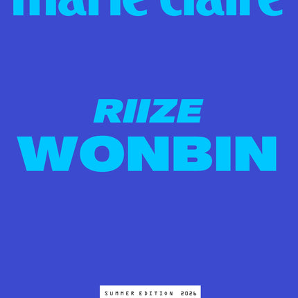 marie claire - [2026, Summer Edition] - Cover : RIIZE WONBIN TYPE C