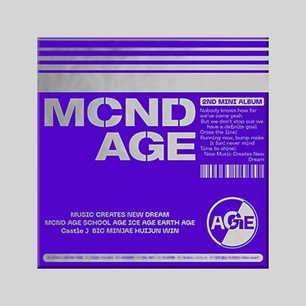 MCND - MCND AGE [2ND MINI ALBUM]