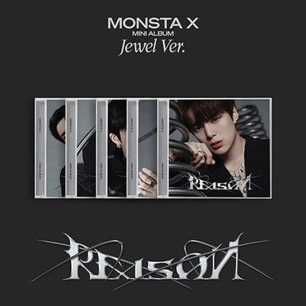 MONSTA X - 12TH MINI ALBUM [REASON] JEWEL Ver. Kpop Album - Kpop Wholesale | Seoufly