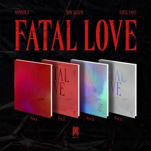 MONSTA X - FATAL LOVE [3rd Album] Kpop Album - Kpop Wholesale | Seoufly