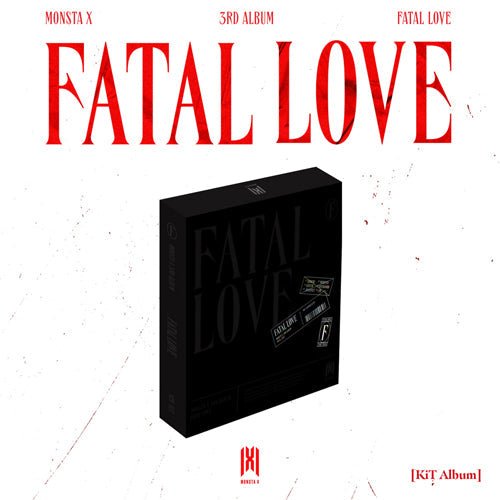 MONSTA X - FATAL LOVE [3RD Album] KiT ALBUM Kpop Album - Kpop Wholesale | Seoufly