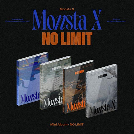 MONSTA X - NO LIMIT [10TH MINI ALBUM] Kpop Album - Kpop Wholesale | Seoufly