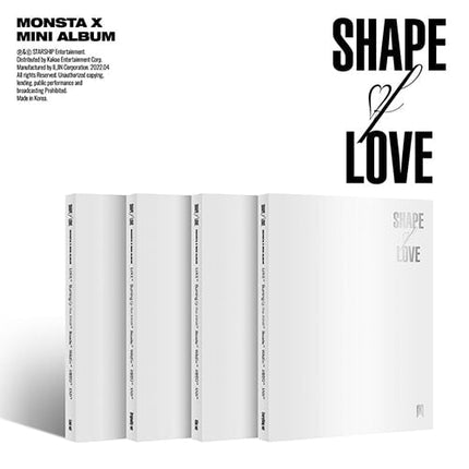 MONSTA X - SHAPE OF LOVE [11TH MINI ALBUM] Kpop Album - Kpop Wholesale | Seoufly