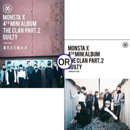 MONSTA X - THE CLAN 2.5 PART.2 GUILTY [4TH Mini Album] Kpop Album - Kpop Wholesale | Seoufly