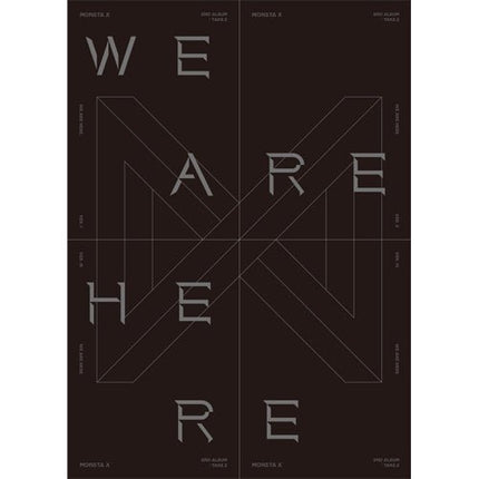 MONSTA X - WE ARE HERE [2ND Album] TAKE.2 Kpop Album - Kpop Wholesale | Seoufly