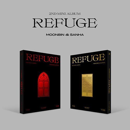 MOONBIN & SANHA - REFUGE [2ND MINI ALBUM] Kpop Album - Kpop Wholesale | Seoufly