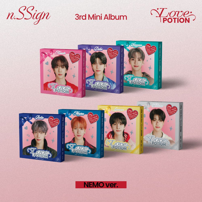 n.SSign - 3rd Mini Album [Love Potion] NEMO Ver.
