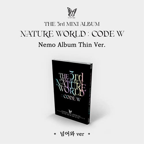 NATURE - 3RD MINI ALBUM [NATURE WORLD : CODE W] NEMO ALBUM THIN Ver.