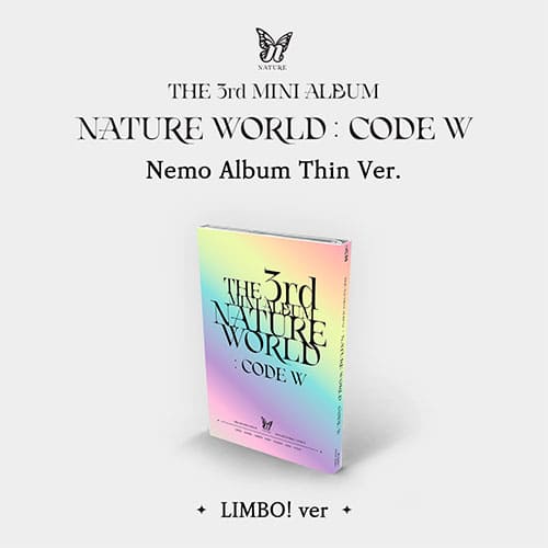 NATURE - 3RD MINI ALBUM [NATURE WORLD : CODE W] NEMO ALBUM THIN Ver.