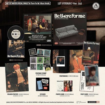 NCT 127 - WINTER SPECIAL SINGLE [BE THERE FOR ME] 127 STEREO Ver.