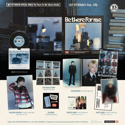 NCT 127 - WINTER SPECIAL SINGLE [BE THERE FOR ME] 127 STEREO Ver.