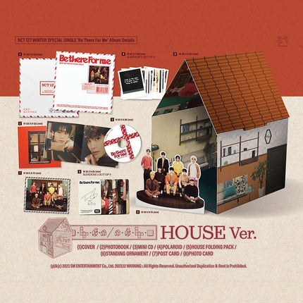 NCT 127 - WINTER SPECIAL SINGLE [BE THERE FOR ME] HOUSE Ver.