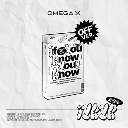 OMEGA X - 3RD ALBUM [iykyk]
