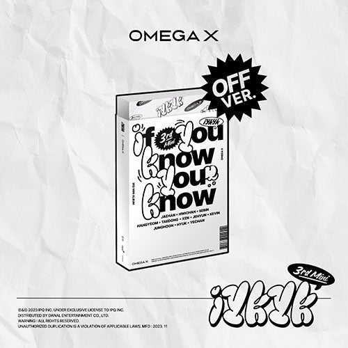 OMEGA X - 3RD ALBUM [iykyk]