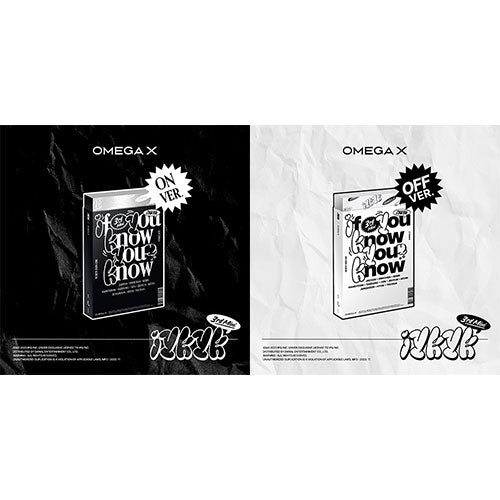 OMEGA X - 3RD ALBUM [iykyk] Kpop Album - Kpop Wholesale | Seoufly