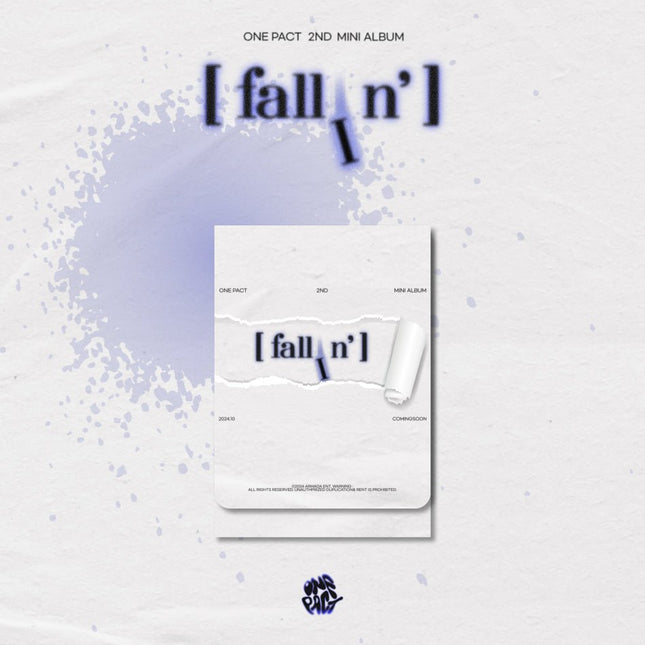 ONE PACT - 2nd Mini Album [fallIn’] PLVE Ver. - Baro7 Best Kpop Store