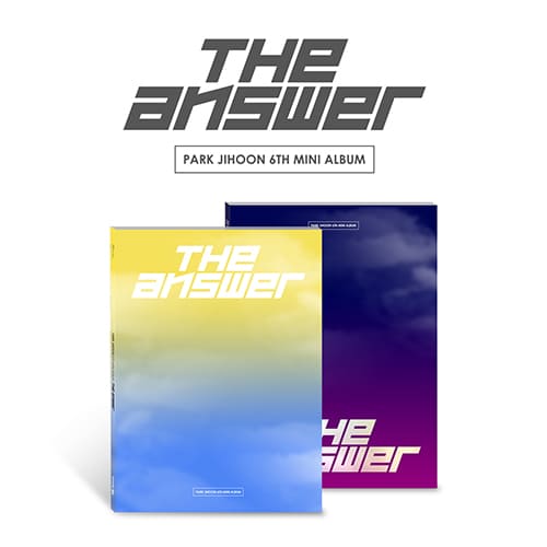 PARK JI HOON - 6TH MINI ALBUM [THE ANSWER] Kpop Album - Kpop Wholesale | Seoufly