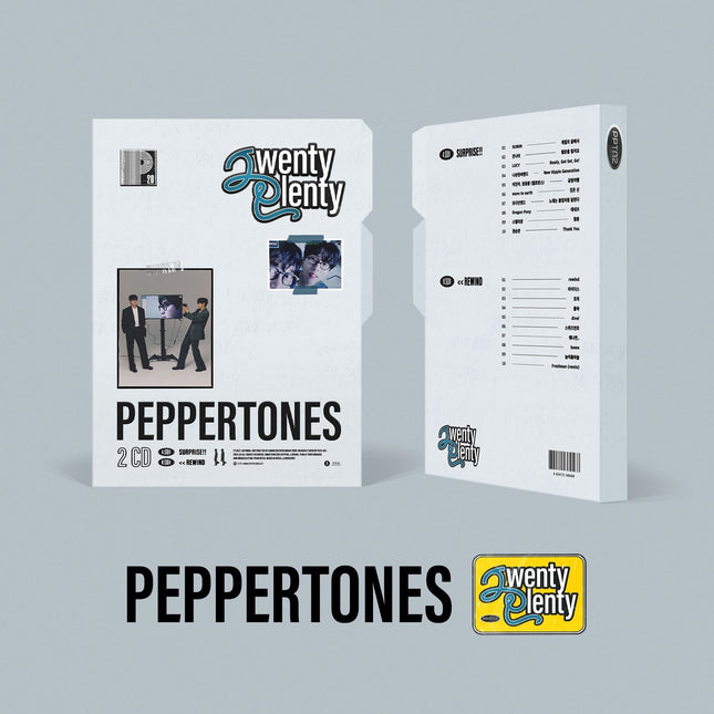 Peppertones - 20TH ANNIVERSARY ALBUM [Twenty Plenty] Kpop Album - Kpop Wholesale | Seoufly