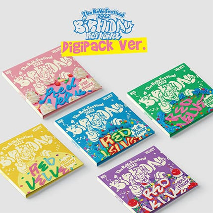 RED VELVET - MINI ALBUM [THE REVE FESTIVAL 2022 - BIRTHDAY] DIGIPACK Ver. Kpop Album - Kpop Wholesale | Seoufly