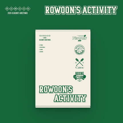RO WOON - 2026 SEASON'S GREETINGS [RO WOON'S ACTIVITY] - Baro7 Best Kpop Store