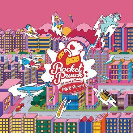 ROCKET PUNCH - PINK PUNCH [MINI ALBUM VOL.1] Kpop Album - Kpop Wholesale | Seoufly