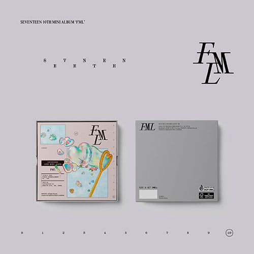 SEVENTEEN - 10TH MINI ALBUM [FML] CARAT Ver. Kpop Album - Kpop Wholesale | Seoufly