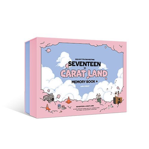 SEVENTEEN - 2023 SVT 7TH FAN MEETING [SEVENTEEN in CARAT LAND] MEMORY BOOK+ DIGITAL CODE DVD - Kpop Wholesale | Seoufly