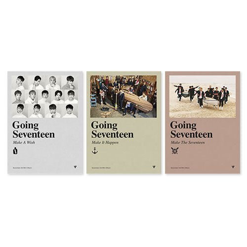 SEVENTEEN - 3RD MINI ALBUM [GOING SEVENTEEN] RE-RELEASE Kpop Album - Kpop Wholesale | Seoufly