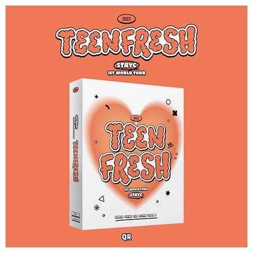 STAYC - 1ST WORLD TOUR [TEENFRESH] QR Tour DVD - Kpop Wholesale | Seoufly