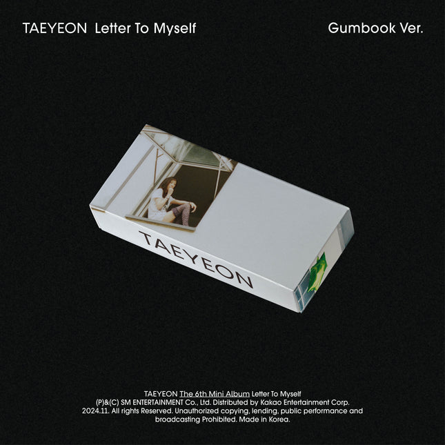 TAEYEON - 6th Mini Album [Letter To Myself] Gumbook Ver. (Smart Album) - Baro7 Best Kpop Store