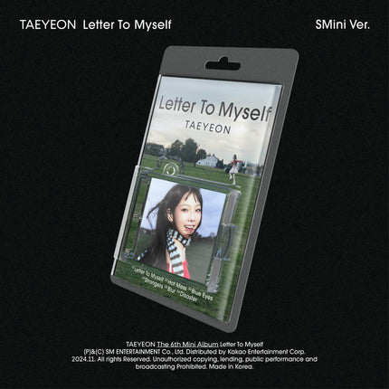 TAEYEON - 6th Mini Album [Letter To Myself] SMini Ver. (Smart Album) - Baro7 Best Kpop Store