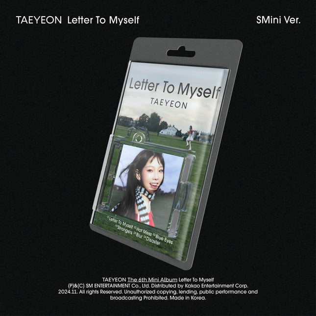 TAEYEON - 6th Mini Album [Letter To Myself] SMini Ver. (Smart Album) - Baro7 Best Kpop Store