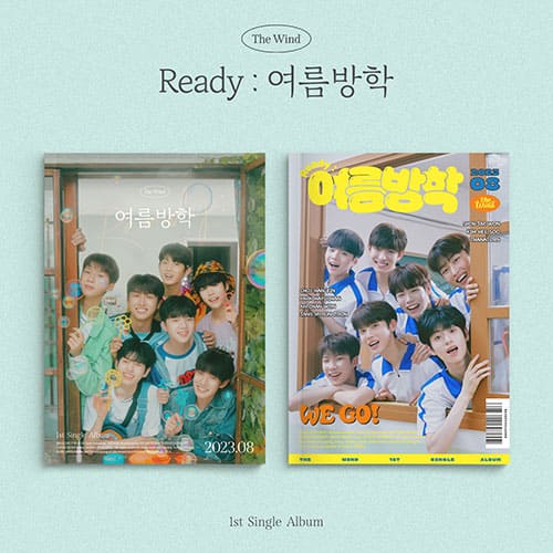 THE WIND - 1ST SINGLE ALBUM [Ready : 여름방학] Kpop Album - Kpop Wholesale | Seoufly