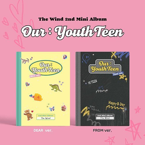 The Wind - 2ND MINI ALBUM [Our : YouthTeen] Kpop Album - Kpop Wholesale | Seoufly