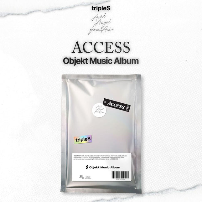 tripleS - Mini Album [Acid Angel from Asia 'ACCESS'] Objekt Music Album