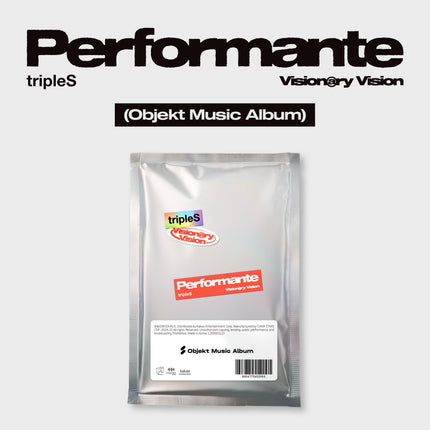 tripleS - [Visionary Vision <Performante>] Objekt Music Album Ver. - Baro7 Best Kpop Store