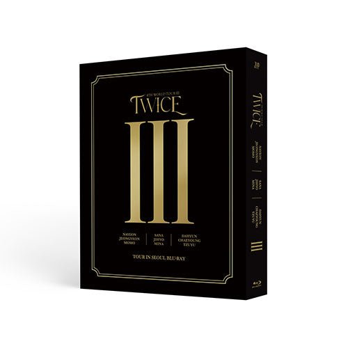 TWICE - 4TH WORLD TOUR Ⅲ IN SEOUL BLU-RAY [2 DISCS] Tour DVD - Kpop Wholesale | Seoufly