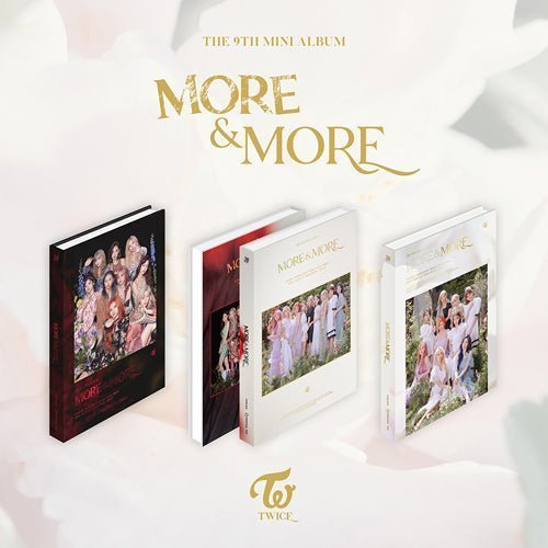 TWICE -9TH MINI ALBUM [MORE & MORE] Kpop Album - Kpop Wholesale | Seoufly